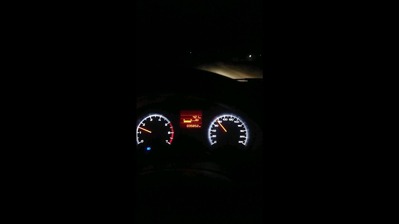 Driving at night