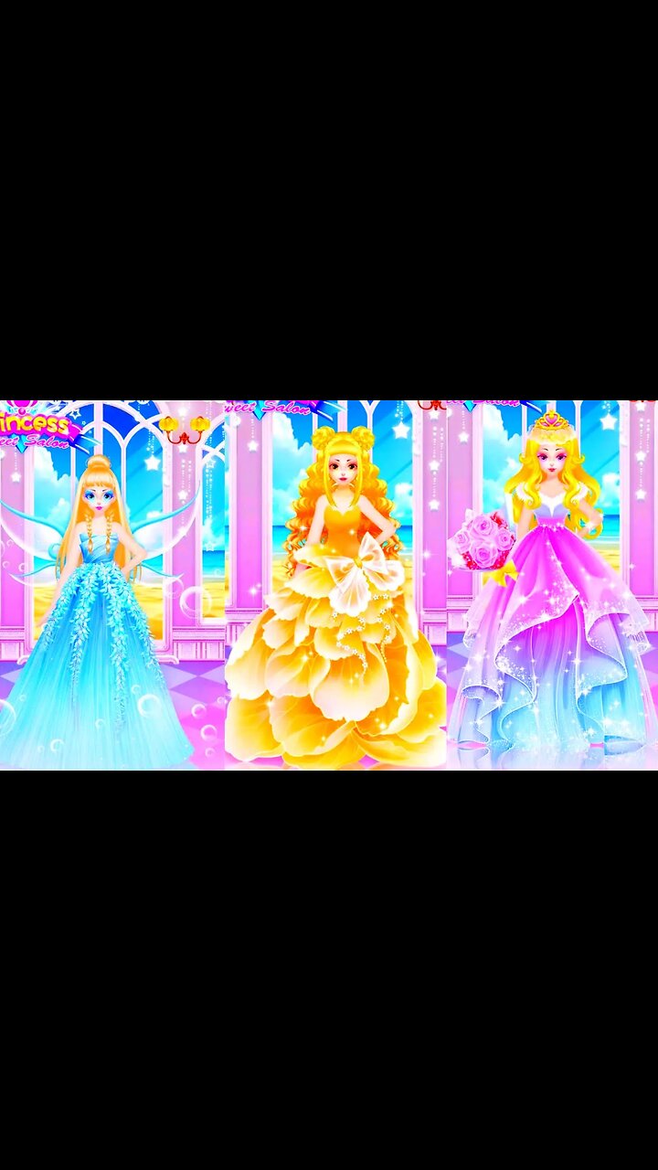 Princess dressup games/kids game/girl games/princess games/new game 2023 ‎@TLPLAYZYT