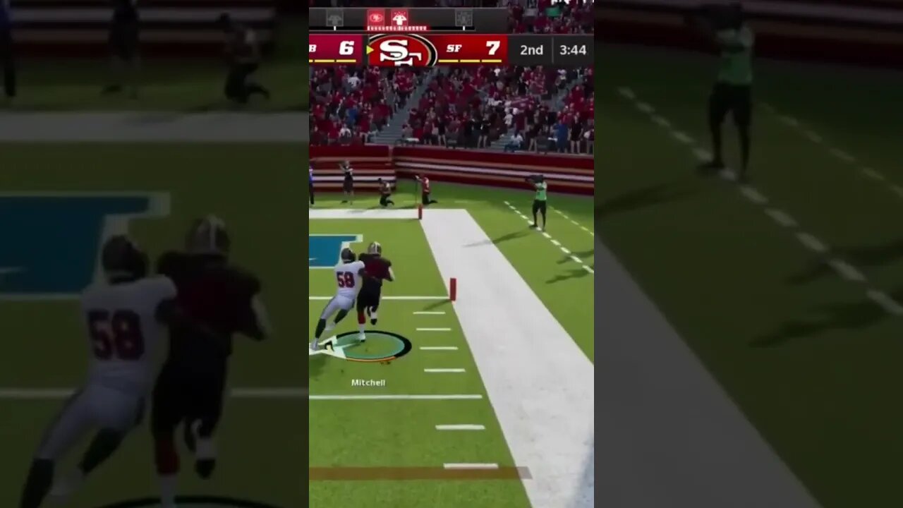 EPIC SPIN MOVE TD!! #drw15 #49ers #madden