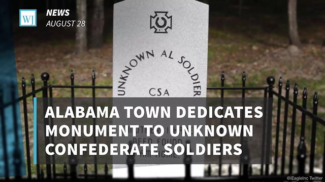 Alabama Town Dedicates Monument To Unknown Confederate Soldiers