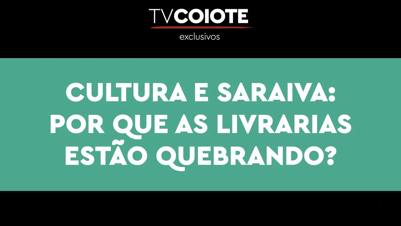 Por que as livrarias como Cultura e Saraiva estão quebrando?