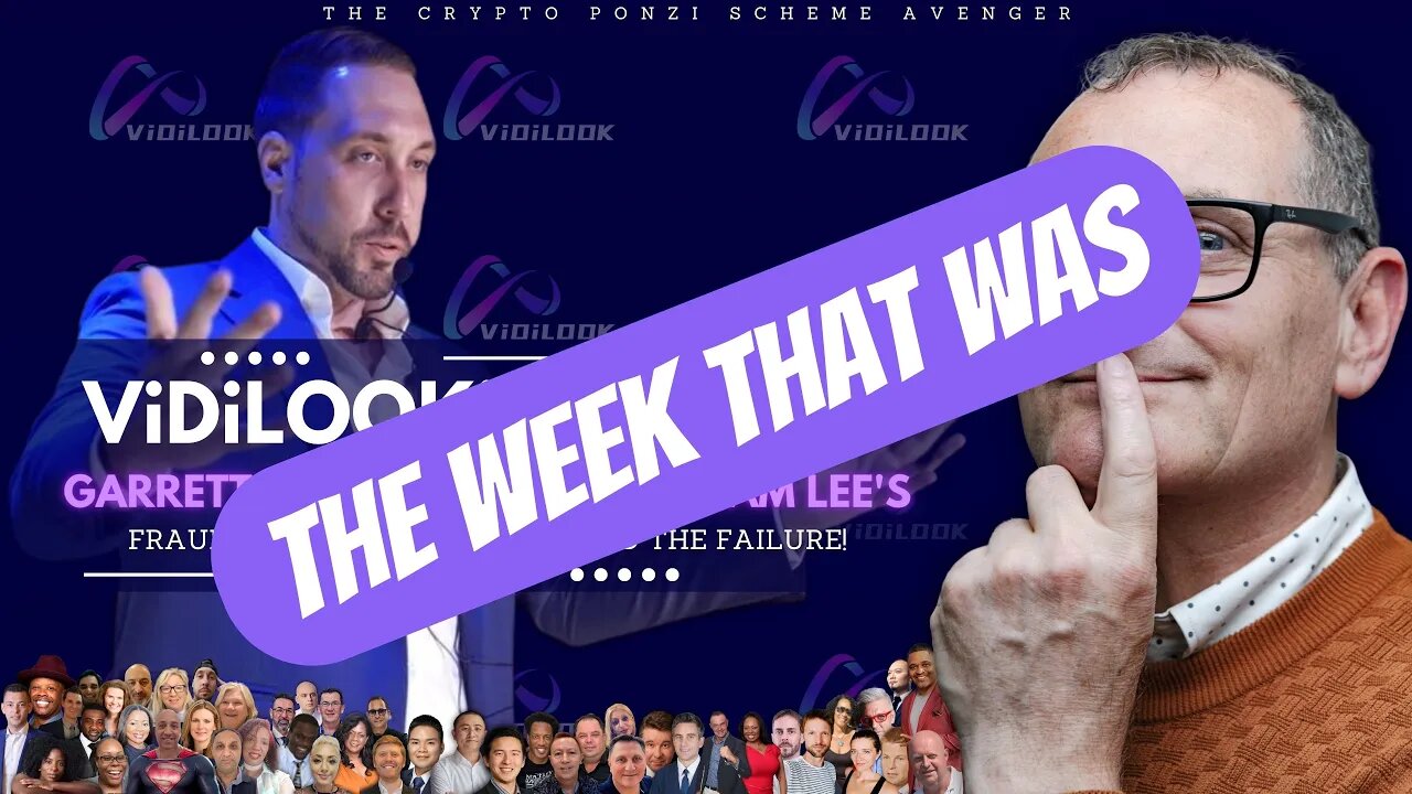 The Week That Week - The Crypto Ponzi Scheme Avenger: #HyperVerse #VidiLOOK #SamLee #WeAreAllSatoshi