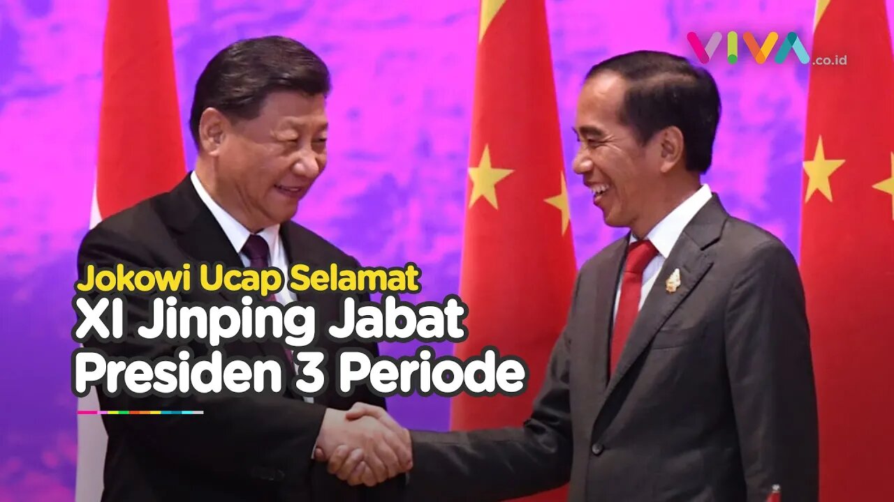 Harapan Jokowi ke Xi Jinping yang Jadi Presiden China 3 Periode