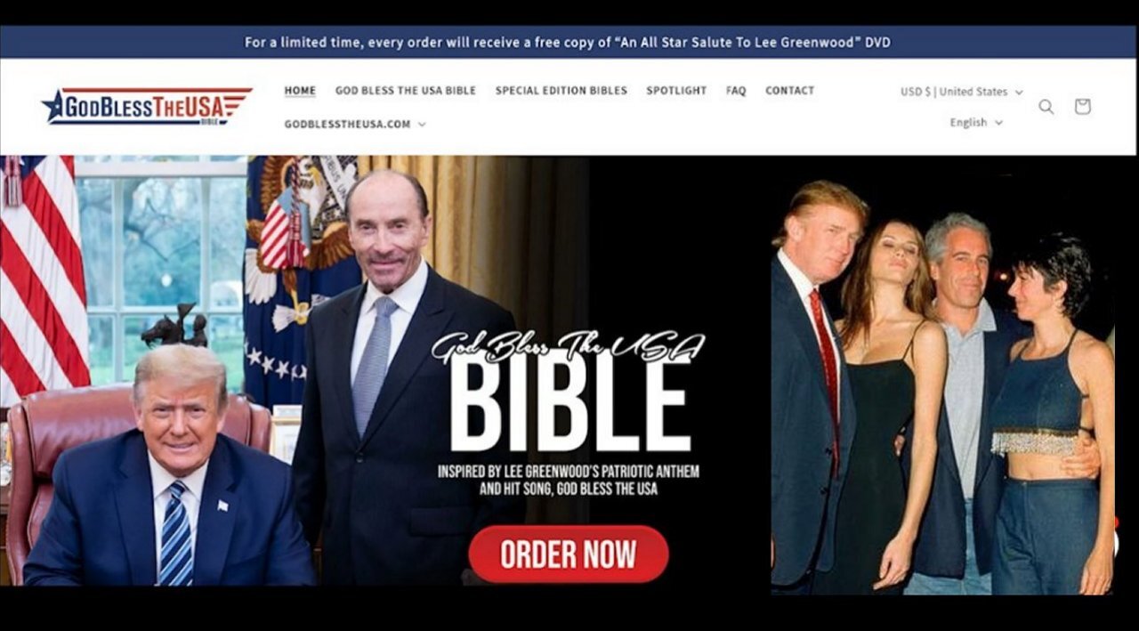 Antichrist 45: Pedophile Satanist Trump's New Bible Has His Name Above God!