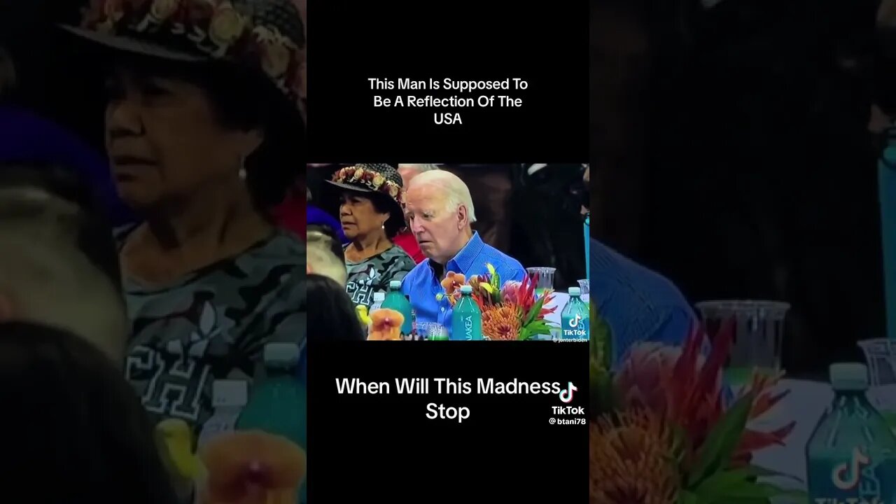 When Will The #Madness End? #JoeBiden #Biden #USA #Maui #Hawaii #election2024 #President