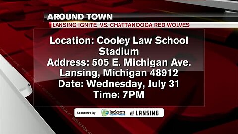 Around Town: Lansing Ignite vs. Chattanooga Red Wolves - 7/29/19