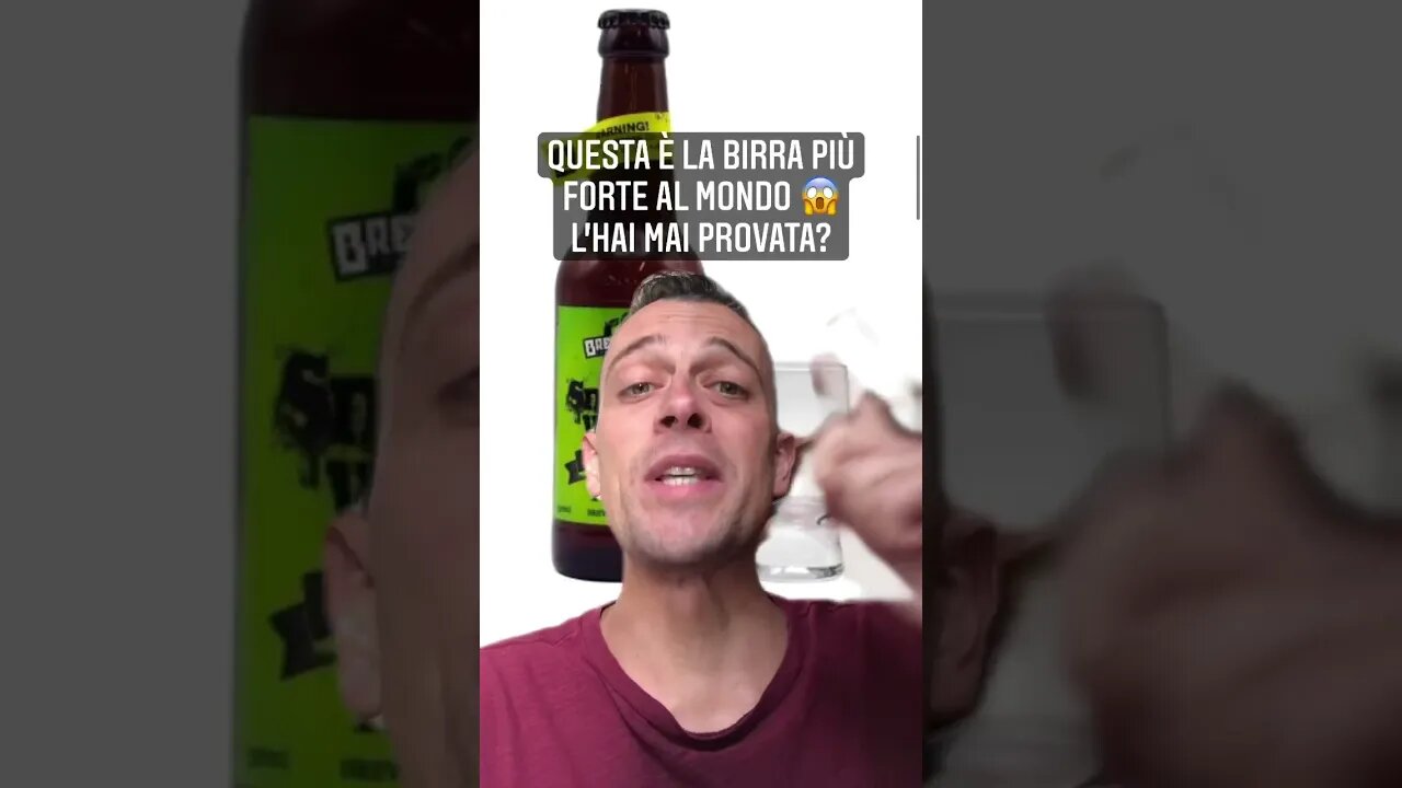 Questa è la birra più forte al mondo!