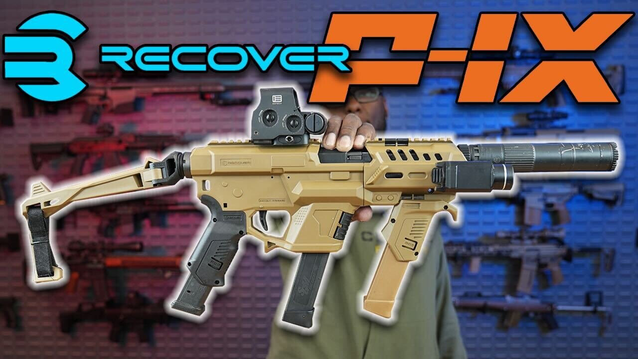 We Turned Our Glock Into An AR PCC?! (Recover Tactical PIX+)