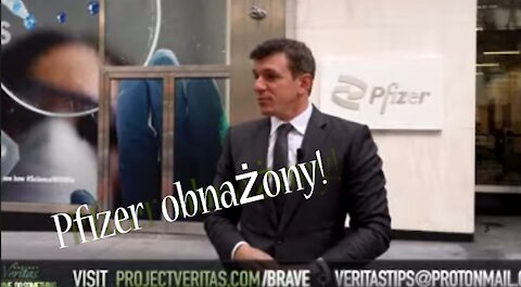 Pfizer obnażony - nagrania z ukrytej kamery - Project Veritas