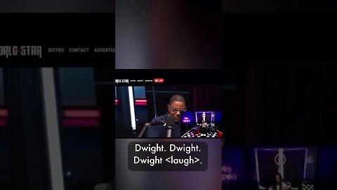 Mase can identify with Dwight 😂 #podcast #jokes #funny #lol #shorts #viral #clips #lol #hilarious