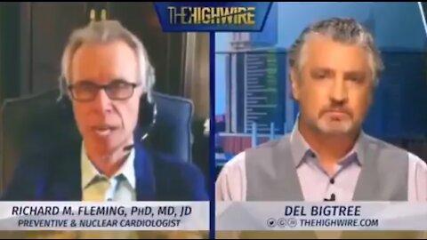 Richard Fleming PhD, MD, preventive & nuclear cardiologist makes shocking claims