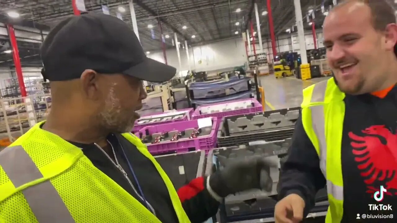 Chrysler workers fight over girl #comedy #shorts #funny