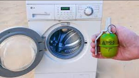 EXPERIMENT: How Strong Is The Washing Machine?