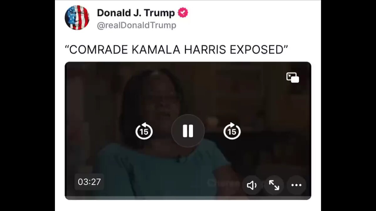 Comrade Kamala Harris exposed.