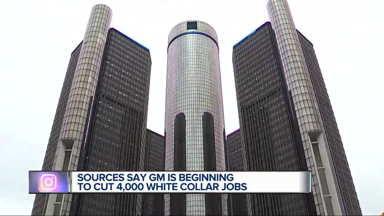 General Motors begins cutting 4,000 white collar jobs