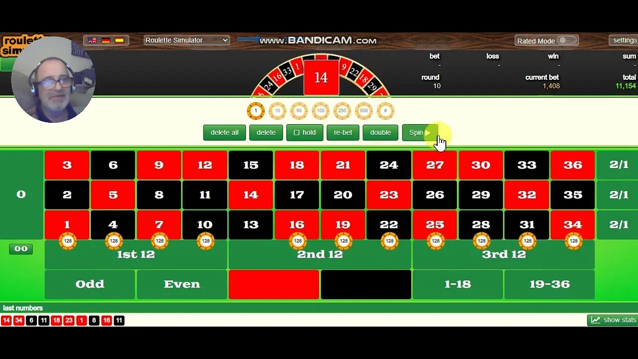Roulette from a croupier ................. Don't bet like me, always test 1st