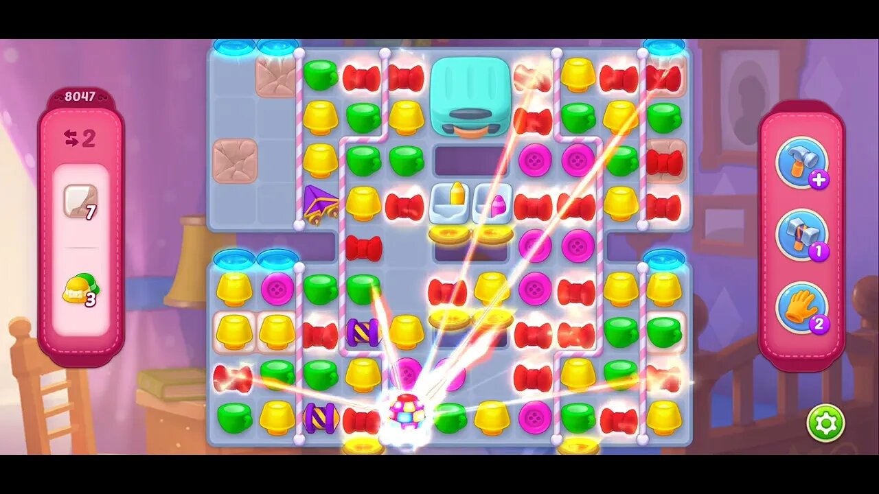 Playrix Homescapes Gameplay Walkthrough Level 8047