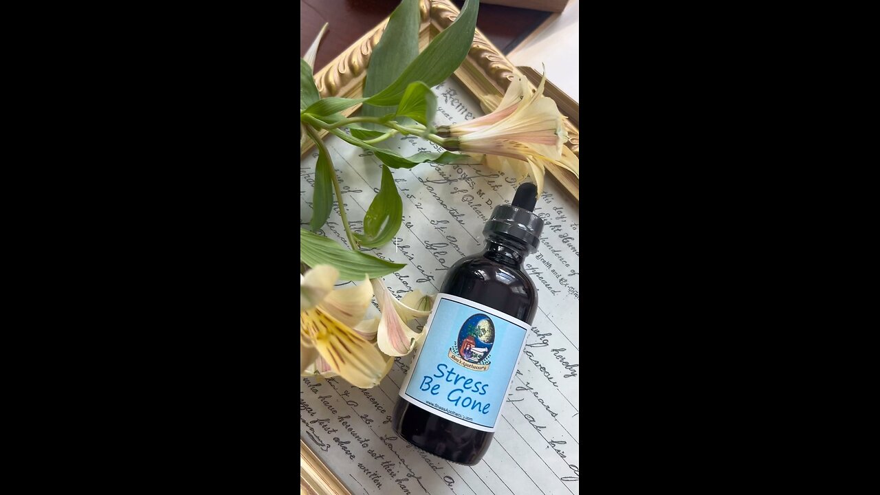 Stress Be Gone Natural Relaxation Tincture