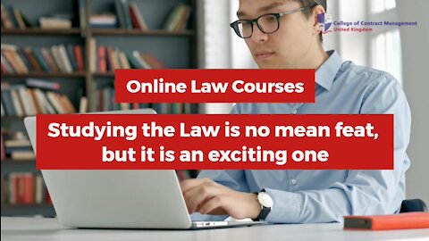 Online Law Courses