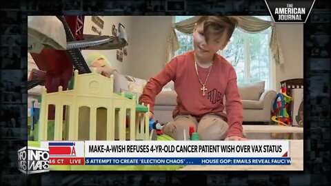 4-Year-Old Child With Terminal Cancer Denied Make-A-Wish Trip For Being Unvaxxed