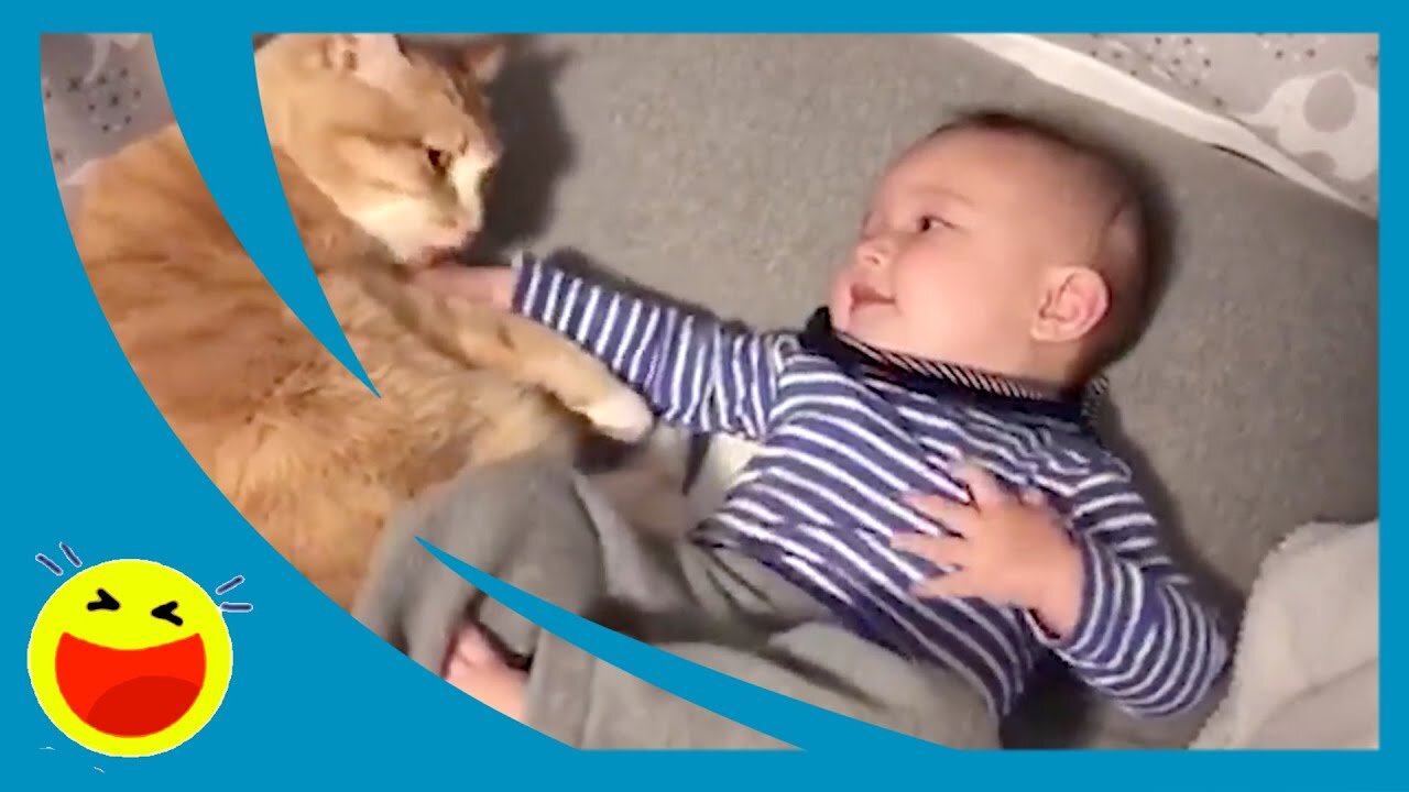 Watch these funny babies who are getting crazy { really funny}