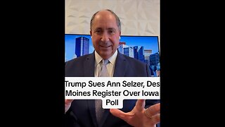 Trump Sues Ann Selzer, Des Moines Register Over Iowa Poll