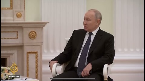 Palestine 🇵🇸 and israel 🇮🇱 during Putin’s interview.