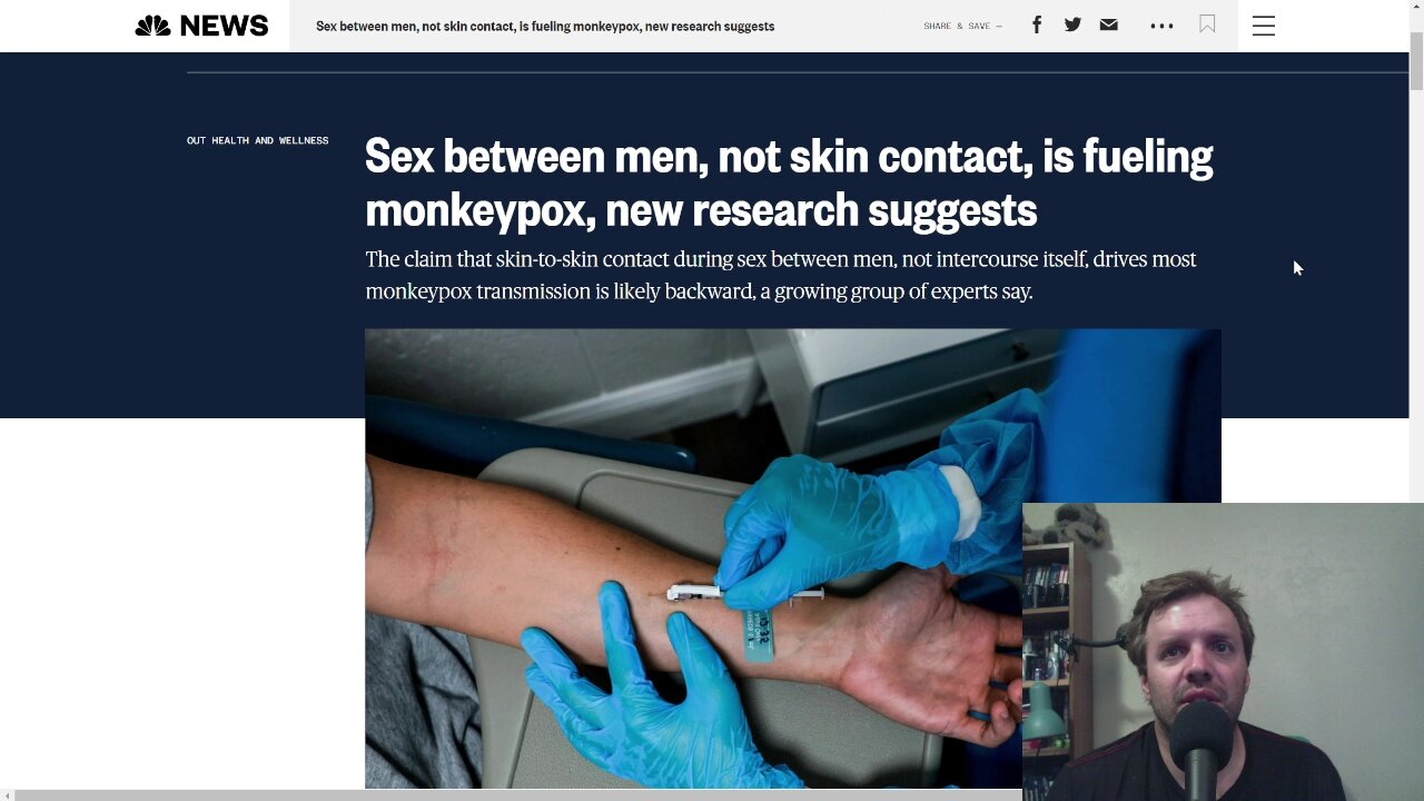 Doctors admit Monkeypox is passing primarily between sexually active gay men