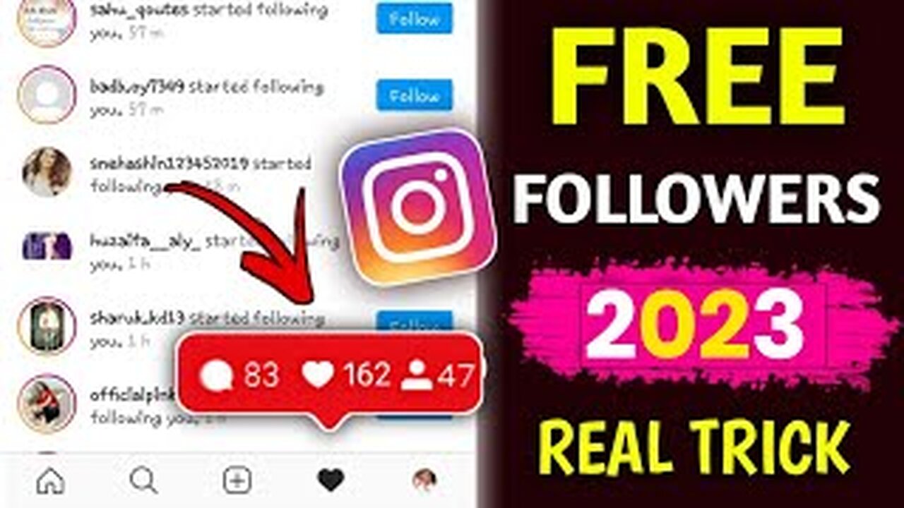 How to Get Unlimited Follower and Likes on Instagram For Free | फ्री Daily Follower कैसे बढ़ाए 2023