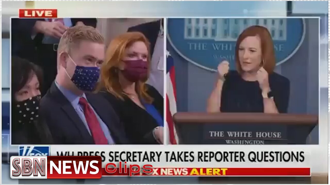 Peter Doocy: "Biden and the First Lady Were Not Wearing Masks" 4588