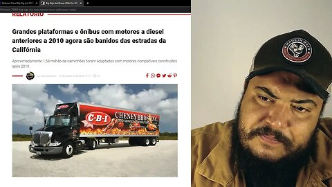Agenda a todo vapor, na Califórnia caminhões e ônibus anteriores a 2010 serão proibidos