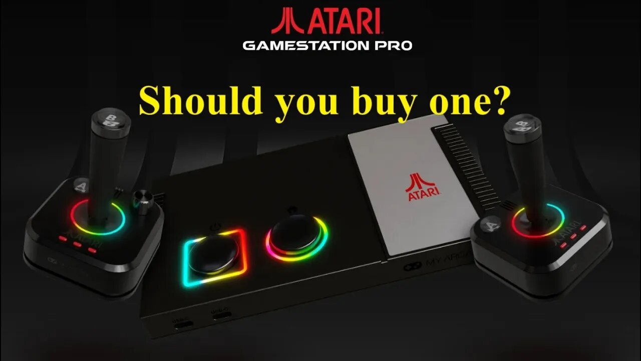 SHOULD YOU BUY AN ATARI GAMESTATION PRO? FULL LIST of ALL games included with system.