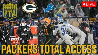 Packers Total Access Chalk Talk | Green Bay Packers Detroit Lions Highlights