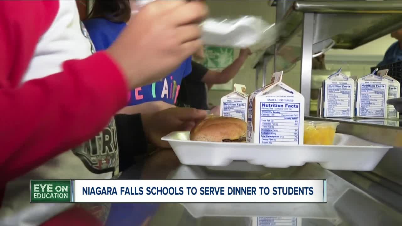 School to begin serving dinner