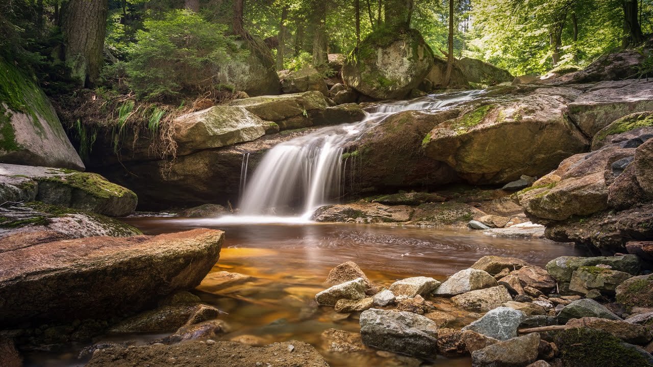 🔴10 Hours of Gentle Waterfall Chime🔴 Relaxation, Meditation and Study