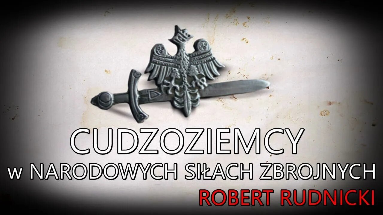 NA ŻYWO: Cudzoziemcy w Narodowych Siłach Zbrojnych - Robert Rudnicki