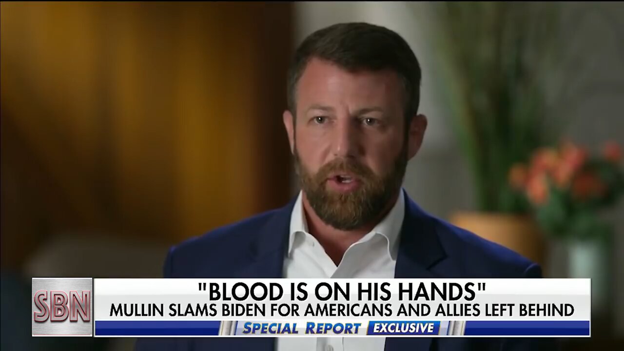 Rep. Mullin Blasts Biden After Covert Rescue Mission Into Afghanistan Was Thwarted - 3406