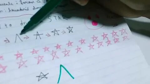 Como dibujar estrellas en papel FÁCIL