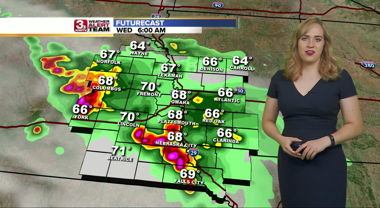 Audra's Wednesday Forecast