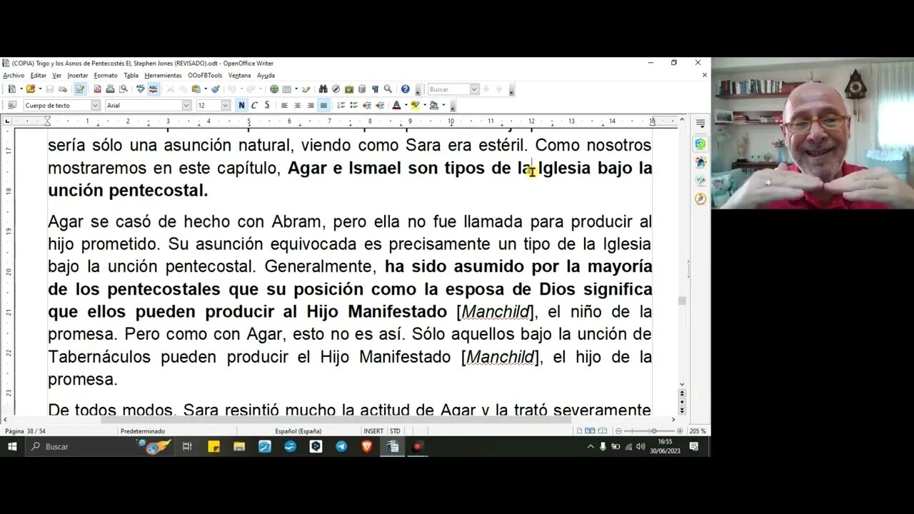 EL TRIGO Y LOS ASNOS D PENTECOSTÉS-Cap.-5-6: ISMAEL, EL HOMBRE FIERO/OTROS PENTECOSTALES, Step.Jones