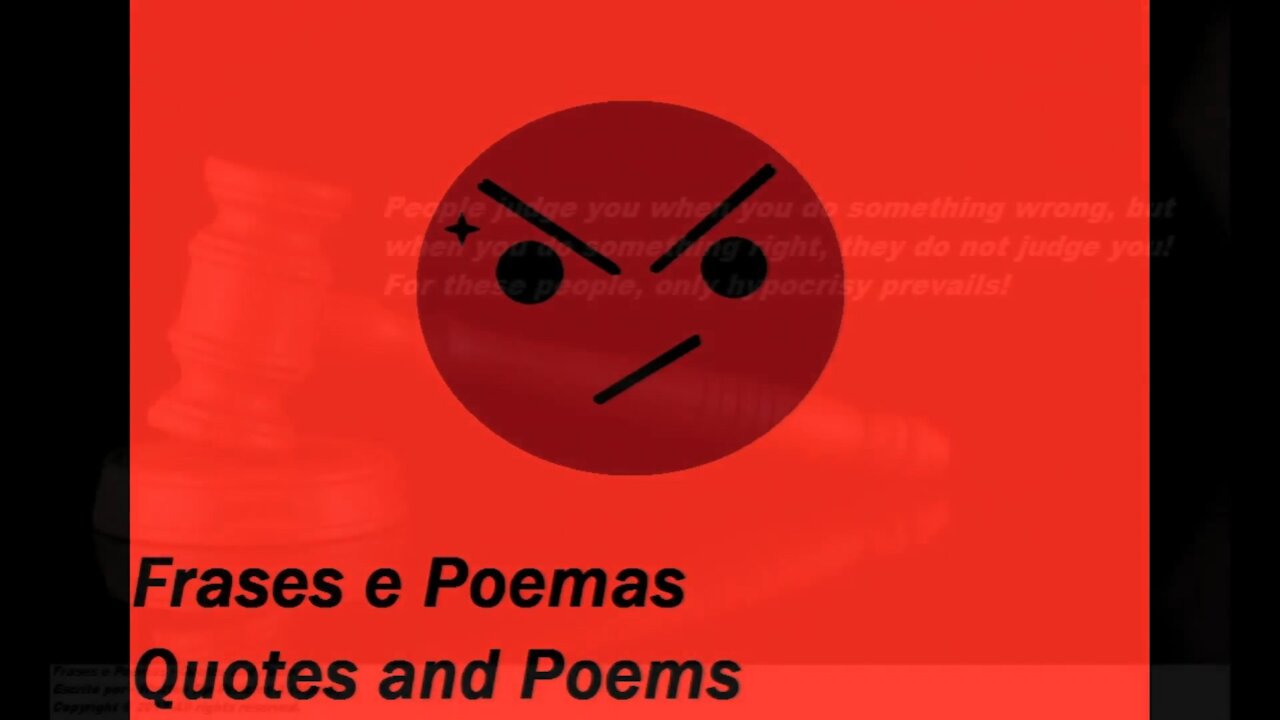 People judge you when you do something wrong, only hypocrisy prevails! [Quotes and Poems]