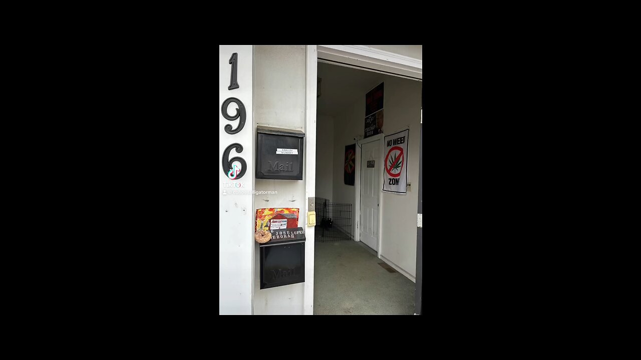 Donut 🍩 on top mailbox 📬