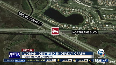Woman killed in crash near Palm Beach Gardens involving SUV reportedly stolen in Jupiter