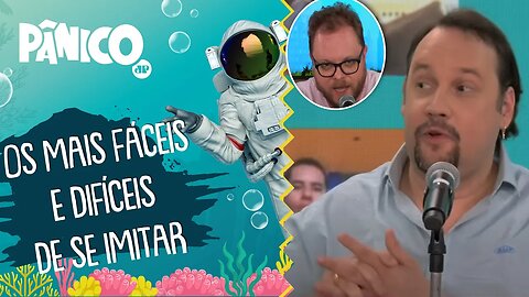 Quem é a personalidade MAIS FÁCIL de IMITAR? Robson responde