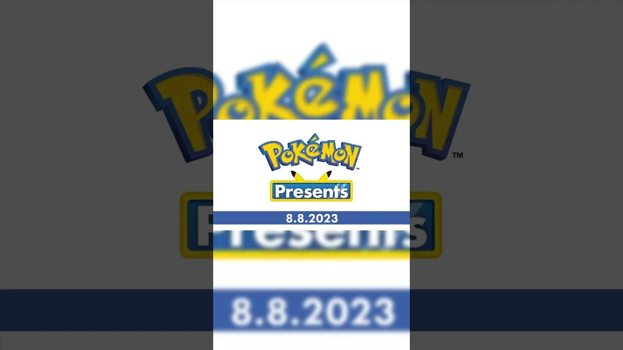 Pokémon Present às 10:00 horas em 8 de agosto de 2023 #shorts