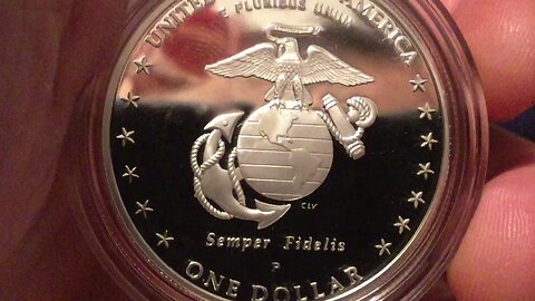 Marine Corp Silver Dollar