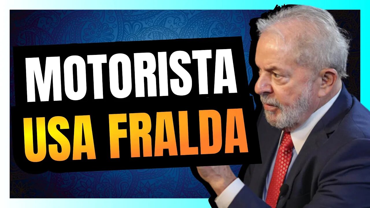 LULA afirma que MOTORISTAS e ENTREGADORES de aplicativos usam FRALDÃO em trabalho QUASE ESCRAVO