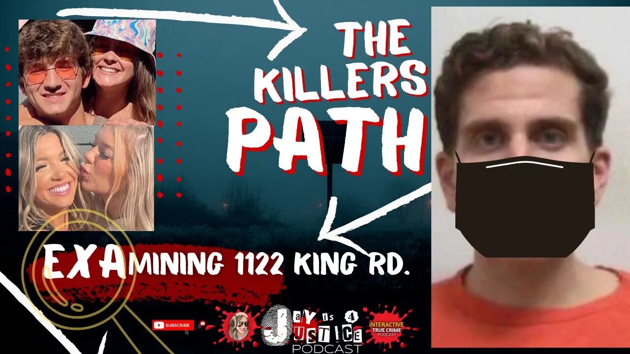Idaho 4 Looking at Bryan Kohberger's Steps Inside 1122 King Road Moscow Murders