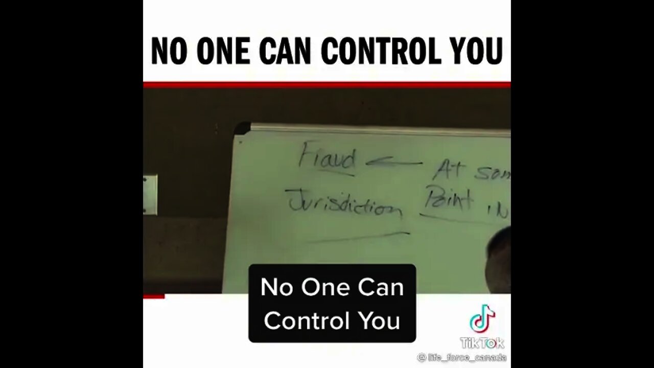 No one can control you!