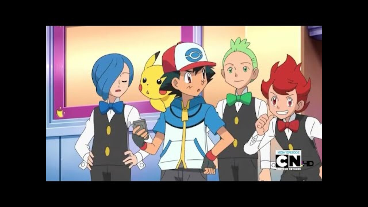 Pokemon Best Wishes Ash wants to battle all three of the Striaton brothers